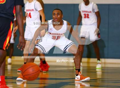 Thumbnail 1 in Crossroads vs. Taft (St. Monica Tournament) photogallery.