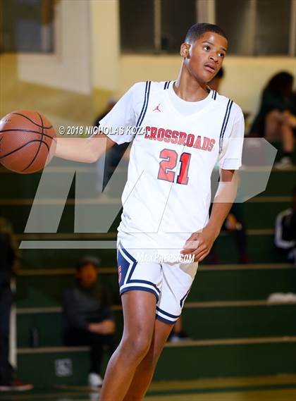 Thumbnail 3 in Crossroads vs. Taft (St. Monica Tournament) photogallery.