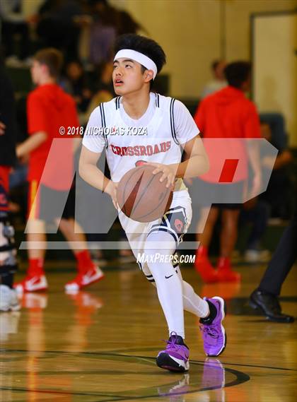 Thumbnail 3 in Crossroads vs. Taft (St. Monica Tournament) photogallery.