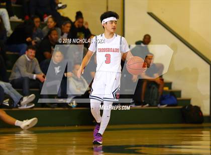 Thumbnail 3 in Crossroads vs. Taft (St. Monica Tournament) photogallery.