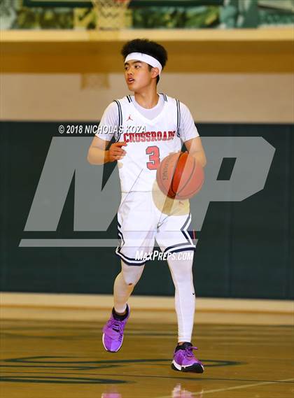 Thumbnail 3 in Crossroads vs. Taft (St. Monica Tournament) photogallery.