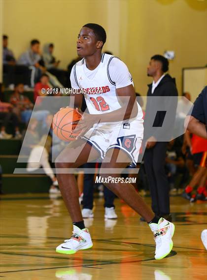 Thumbnail 2 in Crossroads vs. Taft (St. Monica Tournament) photogallery.