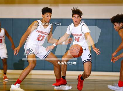 Thumbnail 3 in Crossroads vs. Taft (St. Monica Tournament) photogallery.