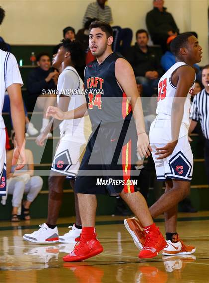 Thumbnail 3 in Crossroads vs. Taft (St. Monica Tournament) photogallery.