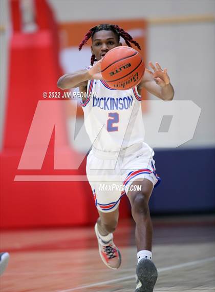 Thumbnail 3 in Dickinson vs. Tompkins (McDonald's Texas Invitational) photogallery.