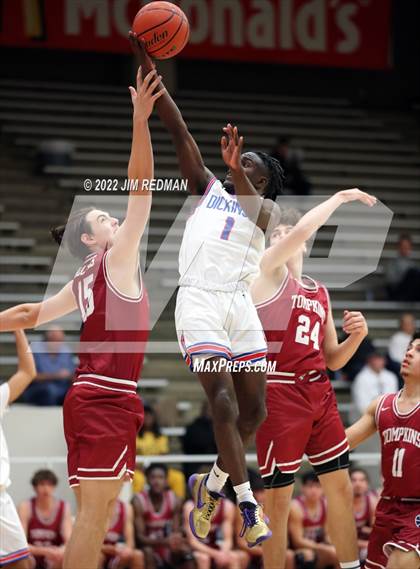 Thumbnail 2 in Dickinson vs. Tompkins (McDonald's Texas Invitational) photogallery.