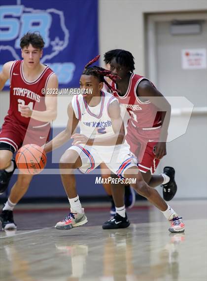 Thumbnail 1 in Dickinson vs. Tompkins (McDonald's Texas Invitational) photogallery.