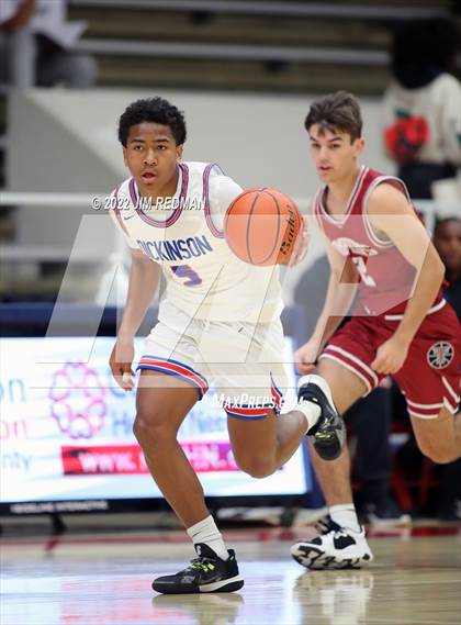 Thumbnail 3 in Dickinson vs. Tompkins (McDonald's Texas Invitational) photogallery.
