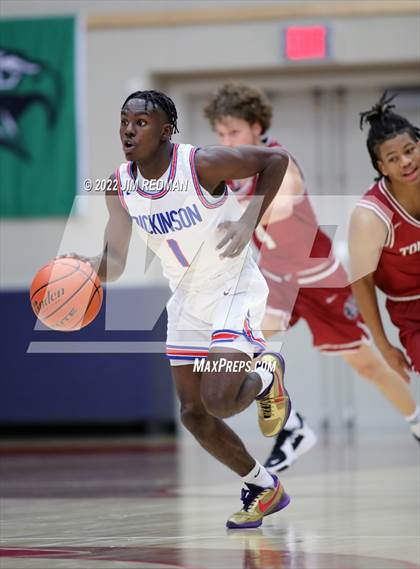 Thumbnail 1 in Dickinson vs. Tompkins (McDonald's Texas Invitational) photogallery.