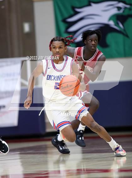 Thumbnail 2 in Dickinson vs. Tompkins (McDonald's Texas Invitational) photogallery.