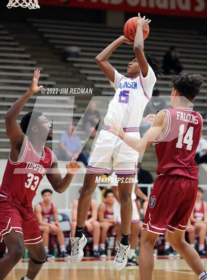 Thumbnail 3 in Dickinson vs. Tompkins (McDonald's Texas Invitational) photogallery.
