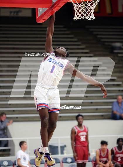 Thumbnail 1 in Dickinson vs. Tompkins (McDonald's Texas Invitational) photogallery.