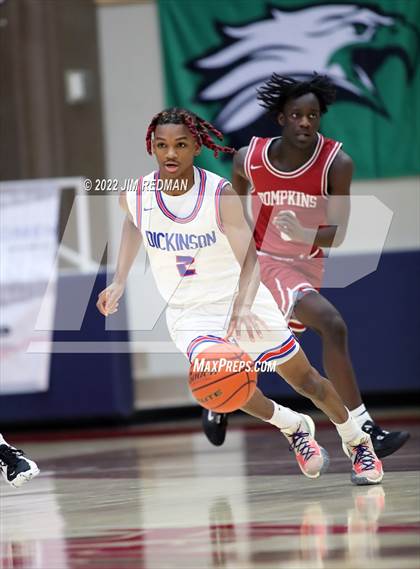 Thumbnail 3 in Dickinson vs. Tompkins (McDonald's Texas Invitational) photogallery.
