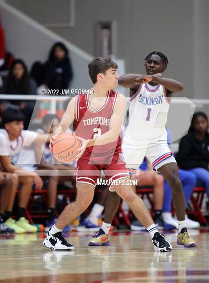 Thumbnail 1 in Dickinson vs. Tompkins (McDonald's Texas Invitational) photogallery.