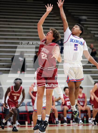 Thumbnail 3 in Dickinson vs. Tompkins (McDonald's Texas Invitational) photogallery.