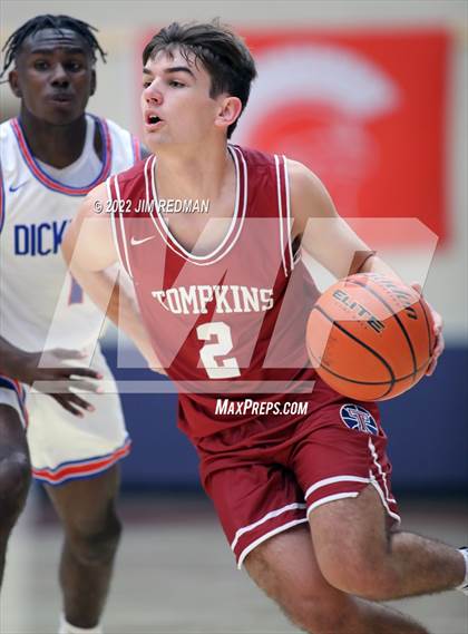 Thumbnail 3 in Dickinson vs. Tompkins (McDonald's Texas Invitational) photogallery.