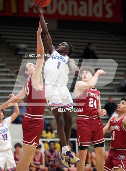 Thumbnail 3 in Dickinson vs. Tompkins (McDonald's Texas Invitational) photogallery.
