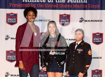 Thumbnail 2 in Marines H.S. Female Athlete of the Month - Grace Wilkinson  photogallery.