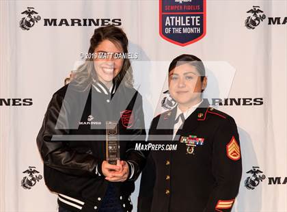 Thumbnail 1 in Marines H.S. Female Athlete of the Month - Grace Wilkinson  photogallery.