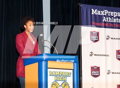 Thumbnail 2 in Marines H.S. Female Athlete of the Month - Grace Wilkinson  photogallery.