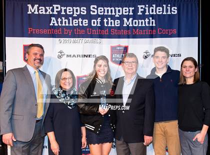 Thumbnail 1 in Marines H.S. Female Athlete of the Month - Grace Wilkinson  photogallery.