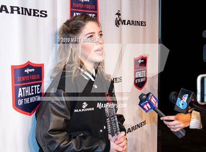 Thumbnail 3 in Marines H.S. Female Athlete of the Month - Grace Wilkinson  photogallery.