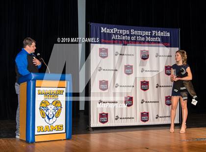 Thumbnail 1 in Marines H.S. Female Athlete of the Month - Grace Wilkinson  photogallery.