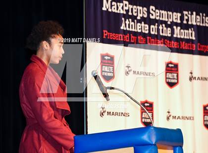 Thumbnail 1 in Marines H.S. Female Athlete of the Month - Grace Wilkinson  photogallery.