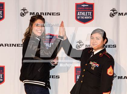 Thumbnail 2 in Marines H.S. Female Athlete of the Month - Grace Wilkinson  photogallery.