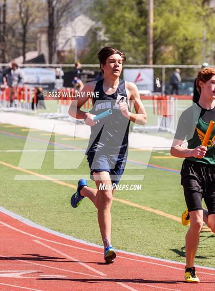 Thumbnail 3 in Kingston Tiger Relays (Boys Morning Races) photogallery.