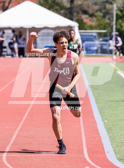 Thumbnail 2 in Kingston Tiger Relays (Boys Morning Races) photogallery.