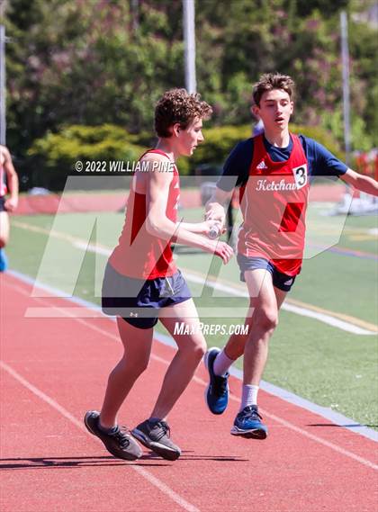 Thumbnail 3 in Kingston Tiger Relays (Boys Morning Races) photogallery.