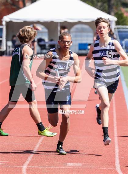 Thumbnail 2 in Kingston Tiger Relays (Boys Morning Races) photogallery.