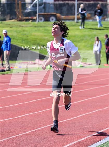 Thumbnail 3 in Kingston Tiger Relays (Boys Morning Races) photogallery.