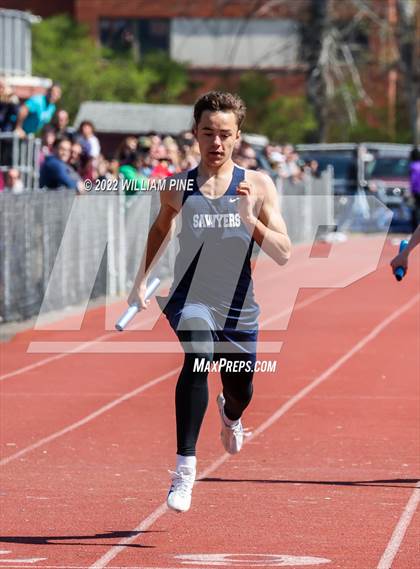 Thumbnail 2 in Kingston Tiger Relays (Boys Morning Races) photogallery.