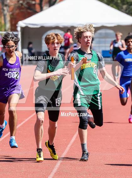 Thumbnail 2 in Kingston Tiger Relays (Boys Morning Races) photogallery.