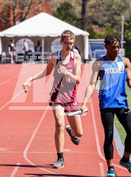 Thumbnail 3 in Kingston Tiger Relays (Boys Morning Races) photogallery.