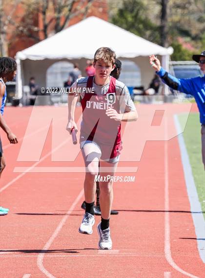 Thumbnail 3 in Kingston Tiger Relays (Boys Morning Races) photogallery.