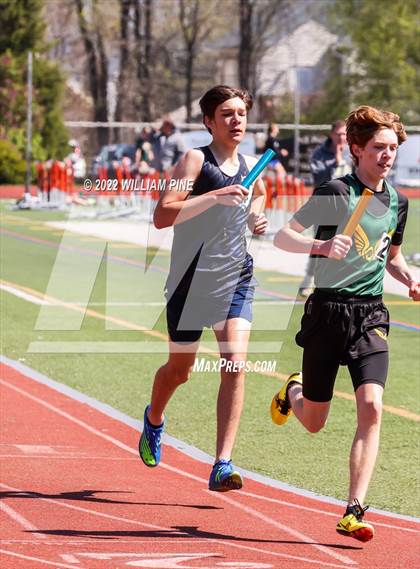 Thumbnail 2 in Kingston Tiger Relays (Boys Morning Races) photogallery.