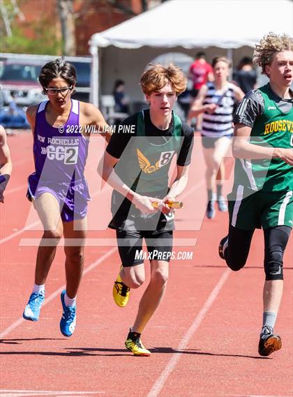Thumbnail 3 in Kingston Tiger Relays (Boys Morning Races) photogallery.