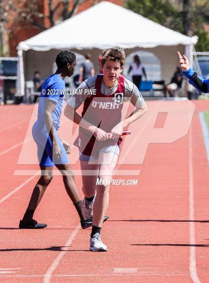 Thumbnail 1 in Kingston Tiger Relays (Boys Morning Races) photogallery.