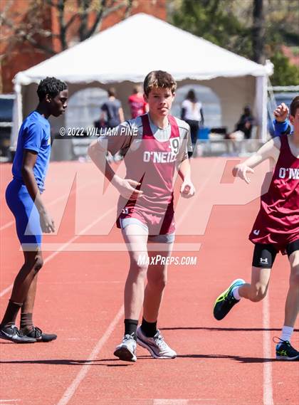 Thumbnail 3 in Kingston Tiger Relays (Boys Morning Races) photogallery.