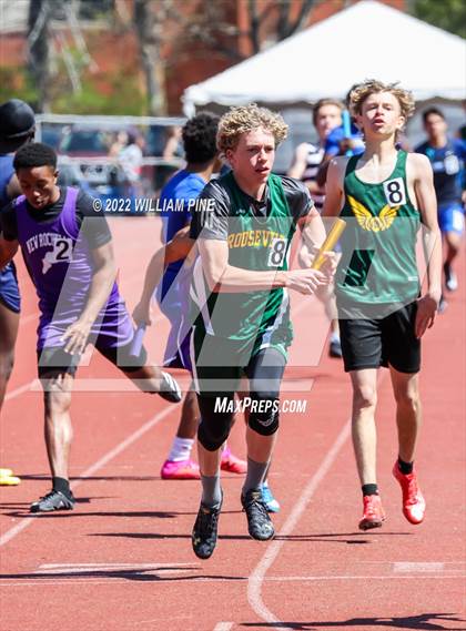 Thumbnail 2 in Kingston Tiger Relays (Boys Morning Races) photogallery.
