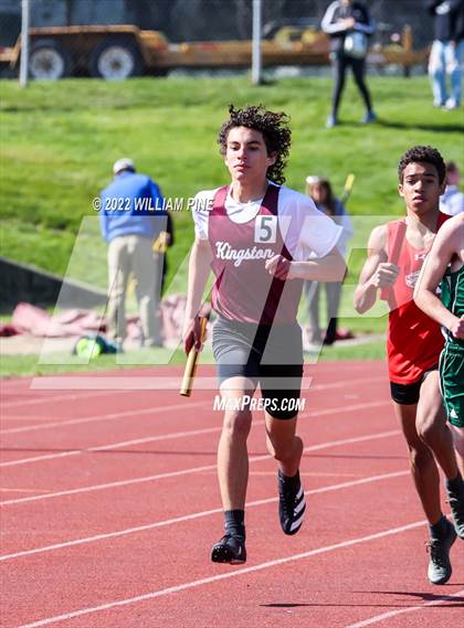 Thumbnail 2 in Kingston Tiger Relays (Boys Morning Races) photogallery.