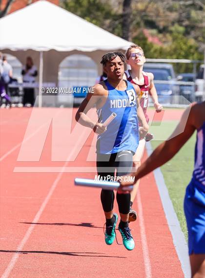Thumbnail 3 in Kingston Tiger Relays (Boys Morning Races) photogallery.