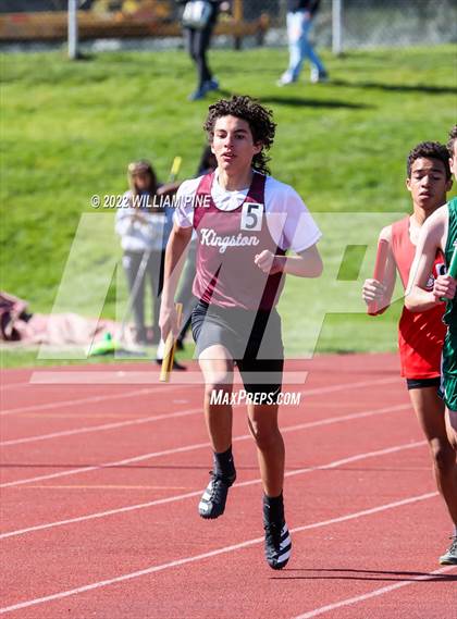 Thumbnail 1 in Kingston Tiger Relays (Boys Morning Races) photogallery.