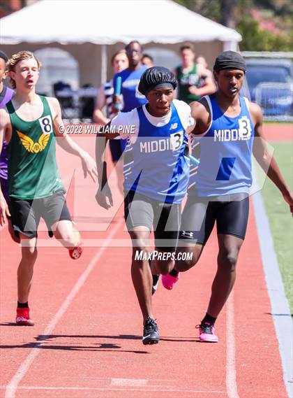 Thumbnail 3 in Kingston Tiger Relays (Boys Morning Races) photogallery.