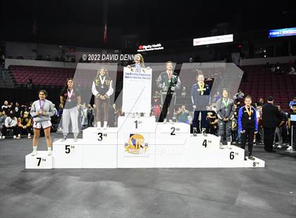 Thumbnail 3 in CIF Girls Wrestling Championships (Podium Awards) photogallery.