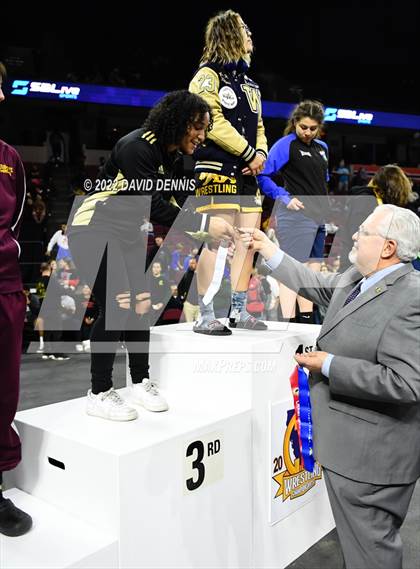 Thumbnail 1 in CIF Girls Wrestling Championships (Podium Awards) photogallery.