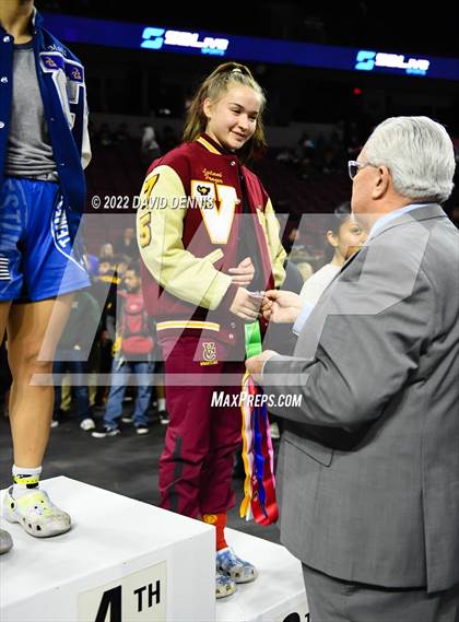 Thumbnail 2 in CIF Girls Wrestling Championships (Podium Awards) photogallery.